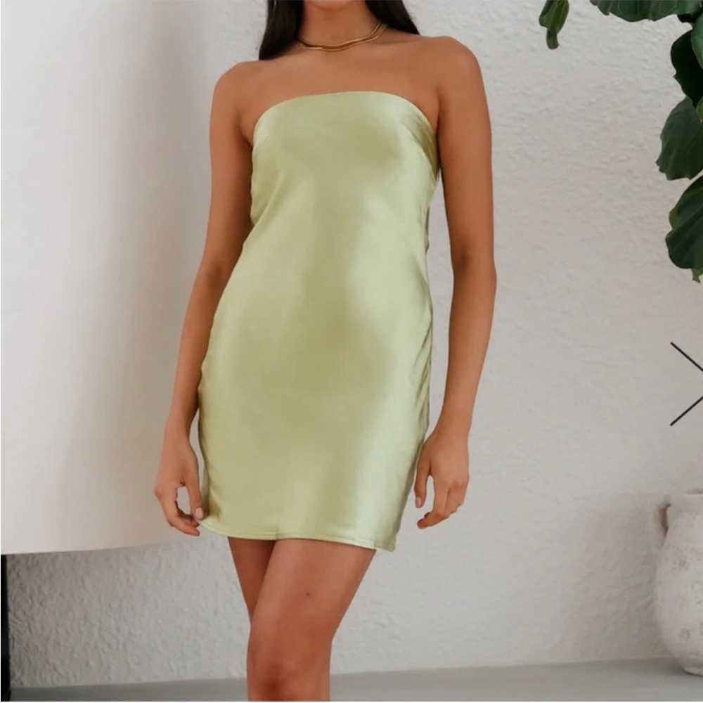 Green dress